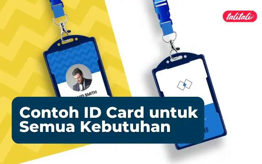 13 Contoh ID Card yang Menarik dan Berkesan ( Desain Cakep )