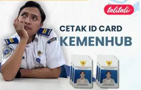 Bombastis Promonya! Cetak ID Card Kemenhub Segini Rinciannya!