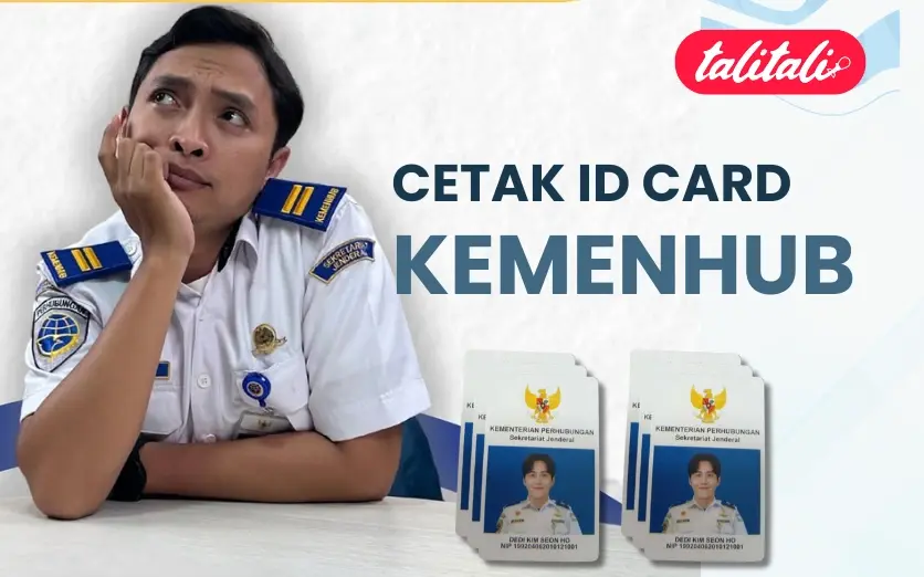 Bombastis Promonya! Cetak ID Card Kemenhub Segini Rinciannya!