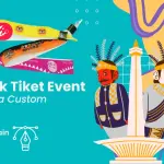 Cetak Tiket Event Jakarta Custom Free Desain dan Ongkir