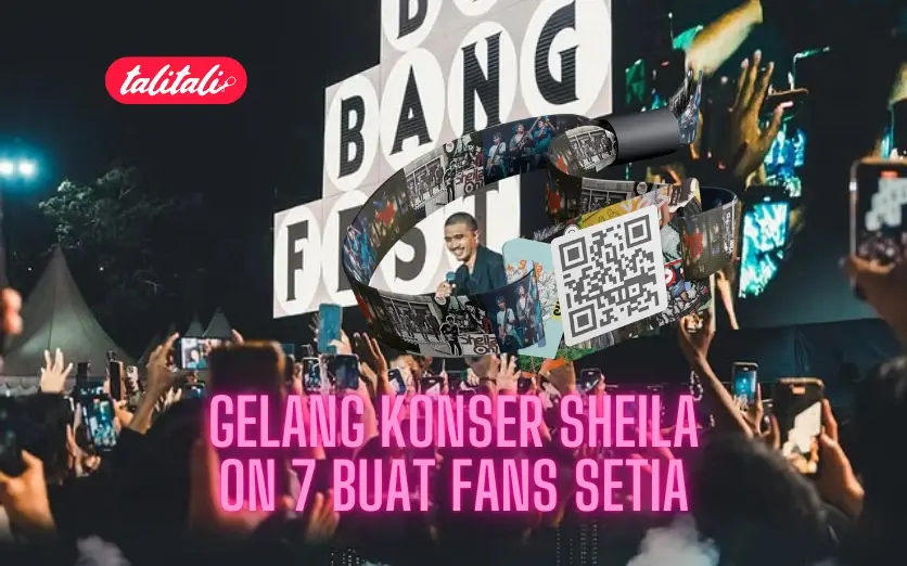 Gelang Konser Sheila on 7 (Buat Vendor dan Fans Setia)