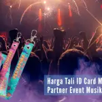 Harga Tali ID Card Media Partner Event Musik