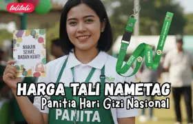 Harga Tali Name Tag Panitia Hari Gizi Nasional