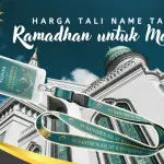 Harga Tali Name Tag Ramadhan untuk Masjid (Free Ongkir)