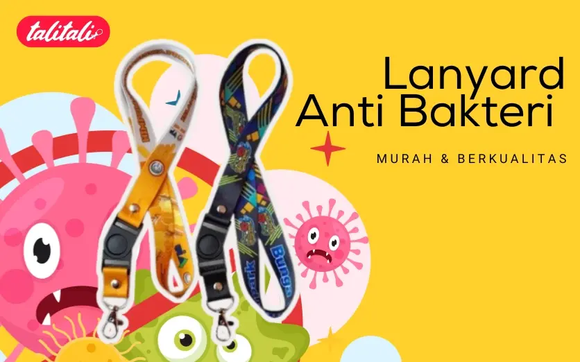 Tali Lanyard Anti Bakteri Murah & Berkualitas #1