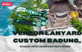 Vendor Cetak Kalung Lanyard Custom di Badung, Bisa Grosir?