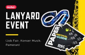 Lanyard Event (Job Fair, Festival, Pameran, Konser Musik)