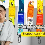 Lanyard Langsung dari Produsen dengan Stopper dan Kait, Terbaik!