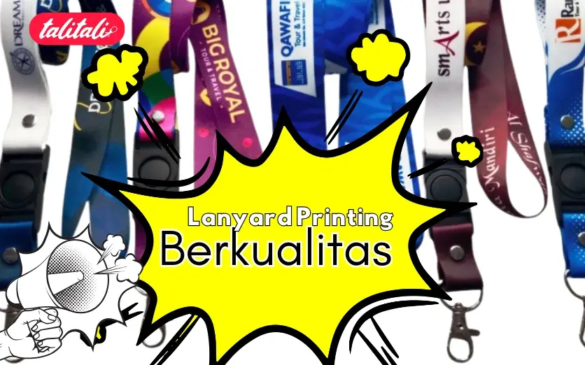 Lanyard Printing Berkualitas ( Bisa Sehari Jadi! )