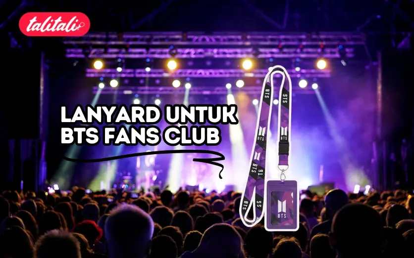 Lanyard untuk BTS Fans Club, Pesan Banyak Diskon Berlipat