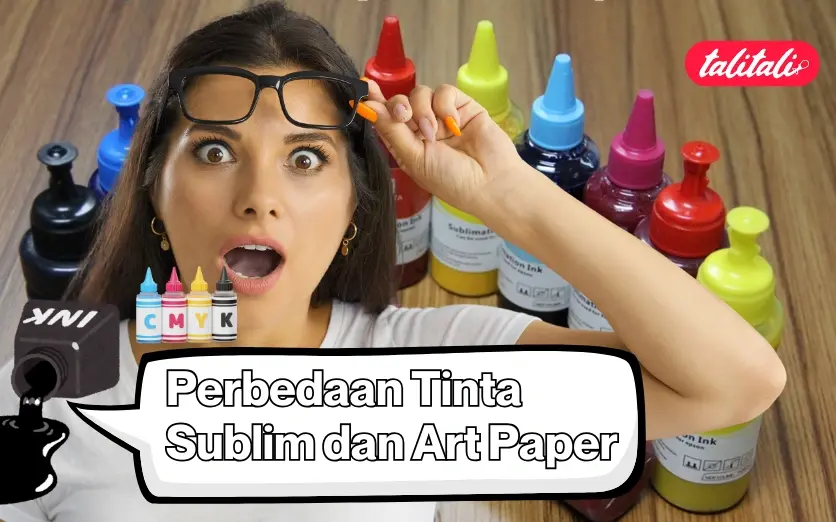 5 Perbedaan Tinta Sublim dan Art Paper, Harus Tahu! (Penting!)