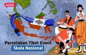 Percetakan Tiket Event Skala Nasional Di Talitali Aja, High Quality