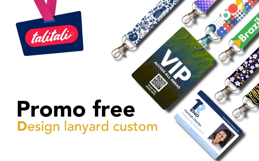 Promo Free Design Lanyard Custom, HANYA Bulan Ini Aja!