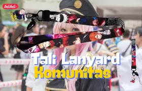 Tali Lanyard Komunitas 2cm Simpel, Keren, dan Serbaguna