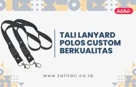 Tali Lanyard Polos (Warna Solid) Kualitas Premium #1