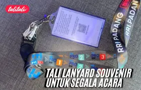 Tali Lanyard Souvenir untuk Segala Acara (Formal & Informal)