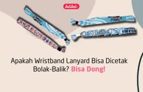 Apakah Wristband Lanyard Bisa Dicetak Bolak-Balik? Bisa Dong!