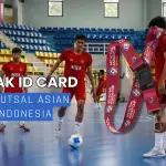 Cetak ID Card AFC Futsal Asian Cup Indonesia (Custom Free Ongkir)