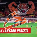 Cetak Lanyard Persija Jakarta / Jakmania Full Color FREE Desain
