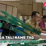 Harga Tali Name Tag Ramadhan untuk Kantor Desa Free Ongkir