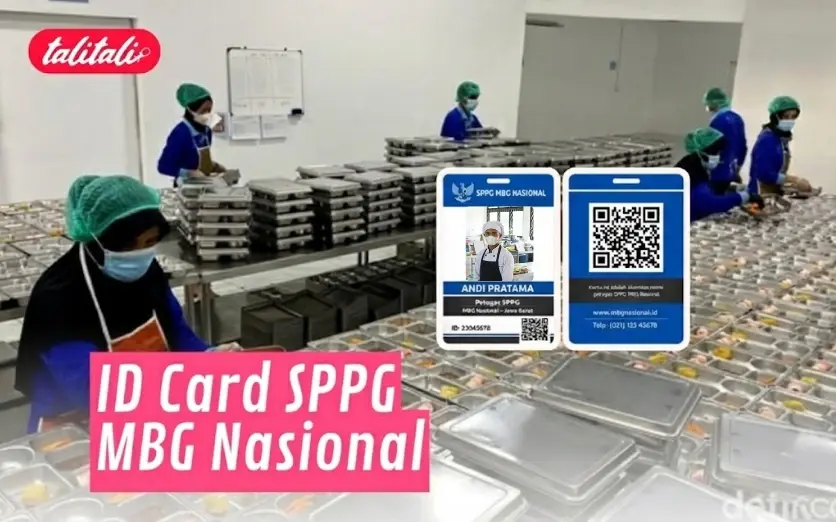 ID Card SPPG MBG Nasional Cetak Cepat Siap Kirim
