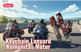 Keychain Lanyard Komunitas Motor: Identitas, Fungsi, dan Makna Kebersamaan