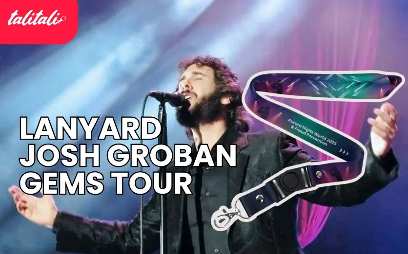 Lanyard Josh Groban GEMS Tour yang Jadi Merchandise Wajib Fans