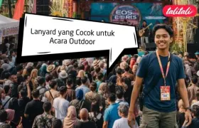 Lanyard yang Cocok untuk Acara Outdoor, Cetaknya di Talitali