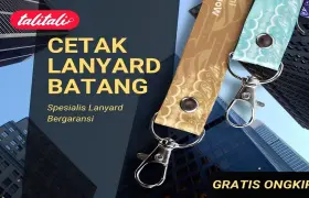 Jasa Cetak Lanyard Batang Pusat Lanyard Printing Bergaransi