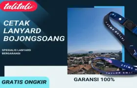 Jasa Cetak Lanyard Bojongsoang Garansi Kualitas