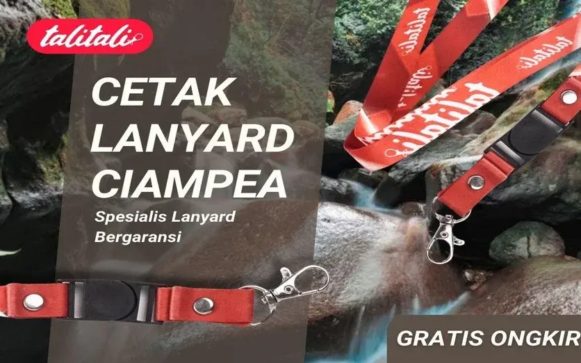 Jasa Cetak Lanyard Ciampea Pelayanan Ramah