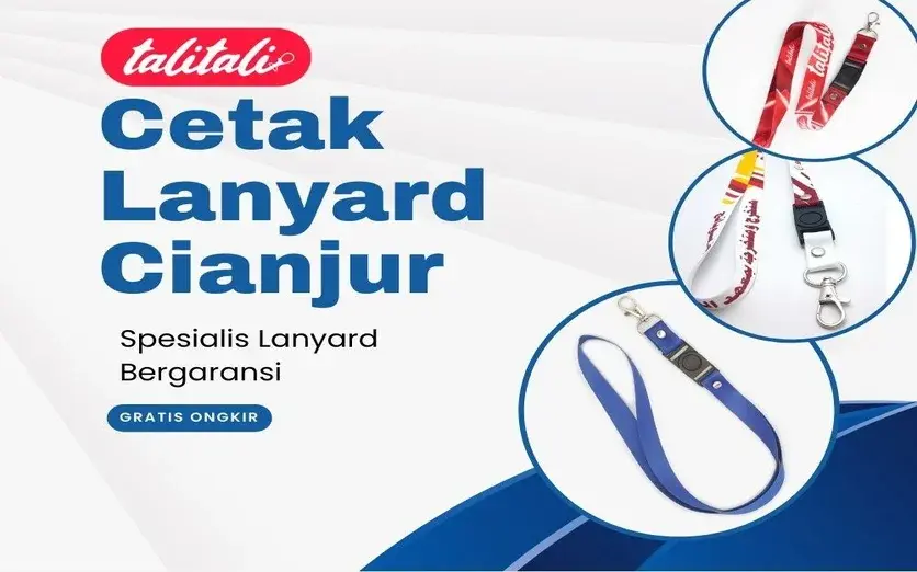 Jasa Cetak Lanyard Cianjur Fast Delivery