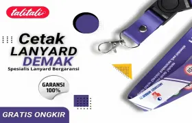 Jasa Cetak Lanyard Demak Printing Full Color