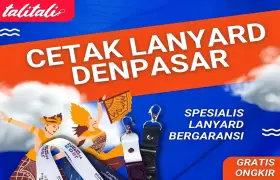 Jasa Cetak Lanyard Denpasar Kualitas Unggul