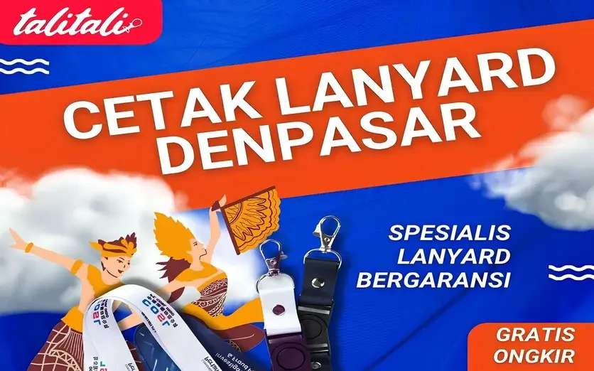 Jasa Cetak Lanyard Denpasar Kualitas Unggul