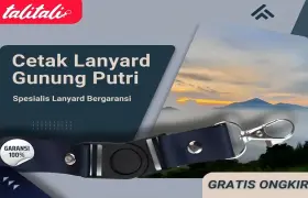 Jasa Cetak Lanyard Gunung Putri Premium