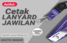 Jasa Cetak Lanyard Jawilan Print Murah