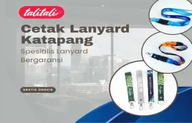 Jasa Cetak Lanyard Katapang Material Ramah Lingkungan