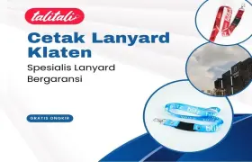 Jasa Cetak Lanyard Klaten Warna Gradasi yang Menawan