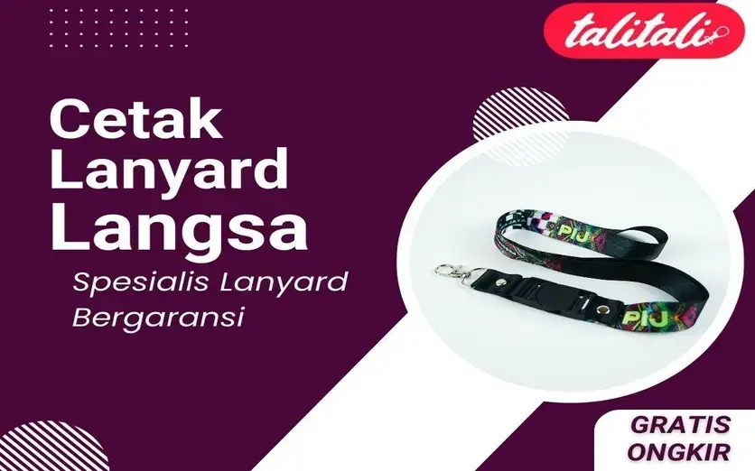 Jasa Cetak Lanyard Langsa Bukan Sembarang Lanyard