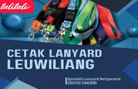 Jasa Cetak Lanyard Leuwiliang Bahan Kualitas Tinggi