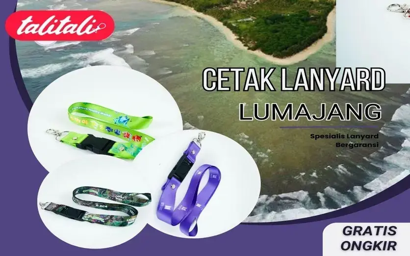 Jasa Cetak Lanyard Lumajang Fitur Kekinian