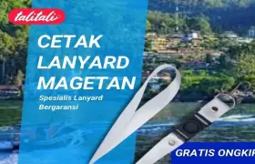 Jasa Cetak Lanyard Magetan Warna-Warni Maksimal