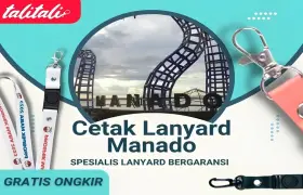 Jasa Cetak Lanyard Manado Sesuai Kebutuhan Klien