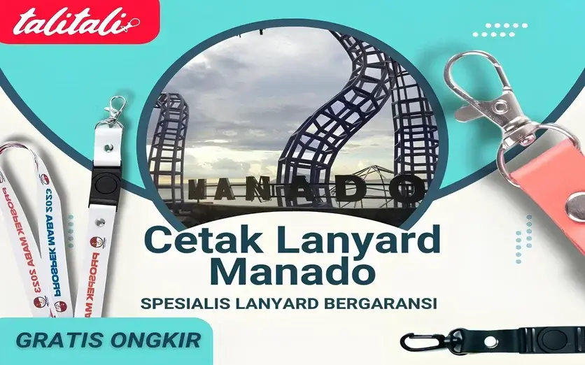 Jasa Cetak Lanyard Manado Sesuai Kebutuhan Klien