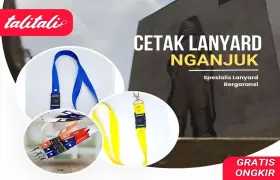 Jasa Cetak Lanyard Nganjuk Packing Rapi