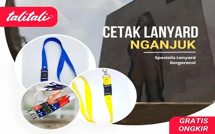 Jasa Cetak Lanyard Nganjuk Packing Rapi