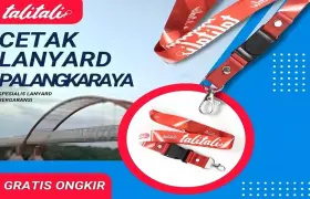 Jasa Cetak Lanyard Palangkaraya Garansi 100%