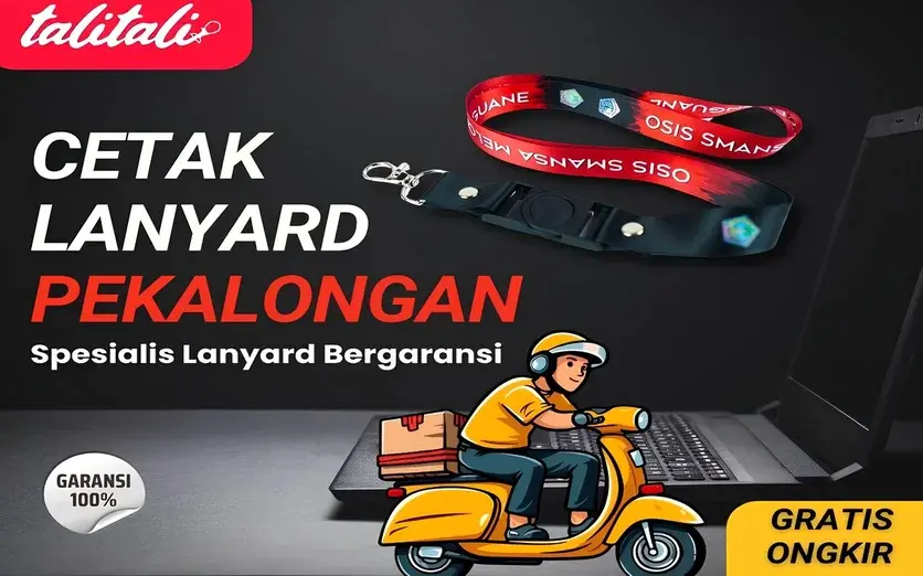 Jasa Cetak Lanyard Pekalongan Produsen Termurah