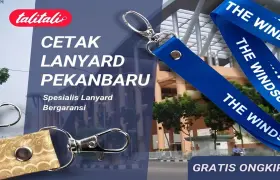 Jasa Cetak Lanyard Pekanbaru Pusat Spesialis Termurah